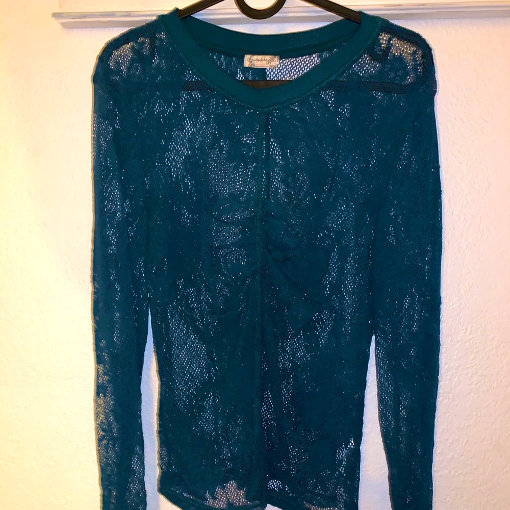 FREE PEOPLE Lace top